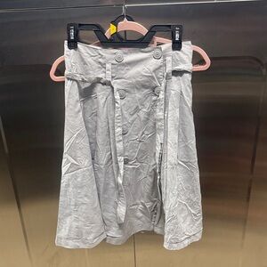 H&M Chic Gray A-Line Skirt